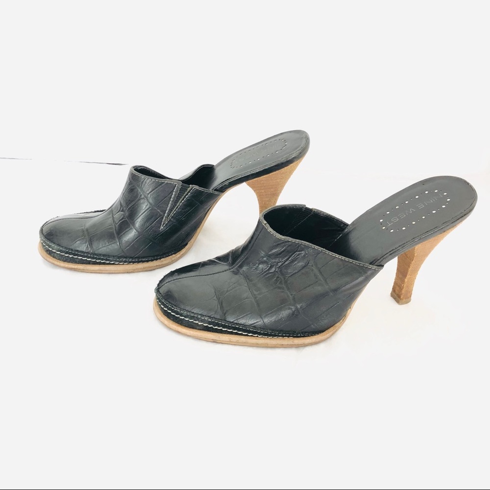 Nine West  high heel mules